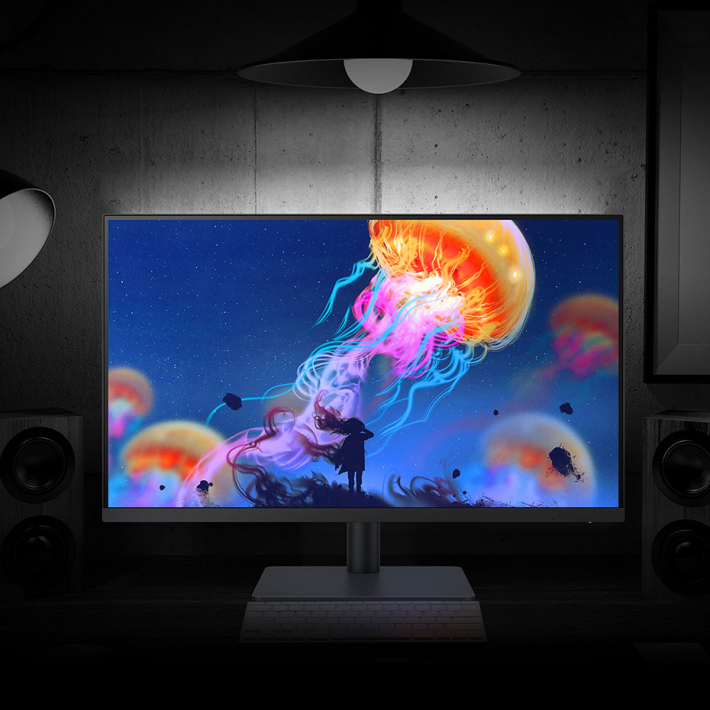 BenQ DesignVue Darkroom Mode adjusts image brightness and contrast for work in dark environments.