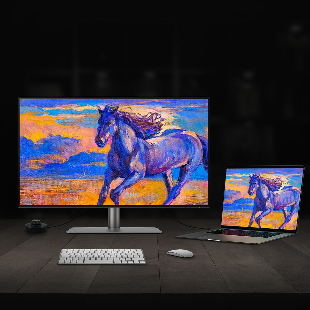 BenQ ICCsync synchronizes color profiles between your monitor and your Mac<sup>®</sup> when activated from the software.