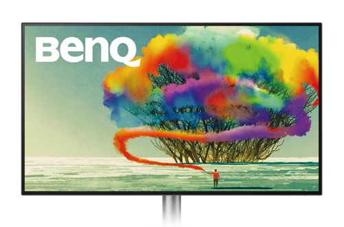 BenQ 4K monitor for macbook PD3220U with Display P3 has more saturated red and green colors for artworks than sRGB monitor.