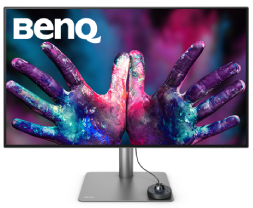 BenQ Designer Professional Monitor with 31.5 inch, 4K UHD, Display P3 |PD3220U 100% sRGB and 95% P3 color space with IPS Technology  Thunderbolt 3 daisy chain technology for dual monitor  HDR10 content support