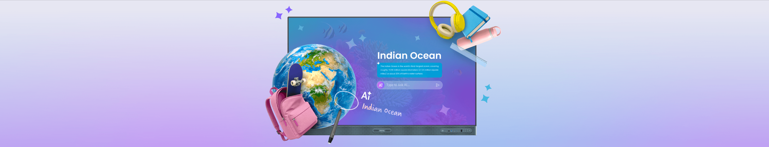 AI-powered Interactive Displays for education