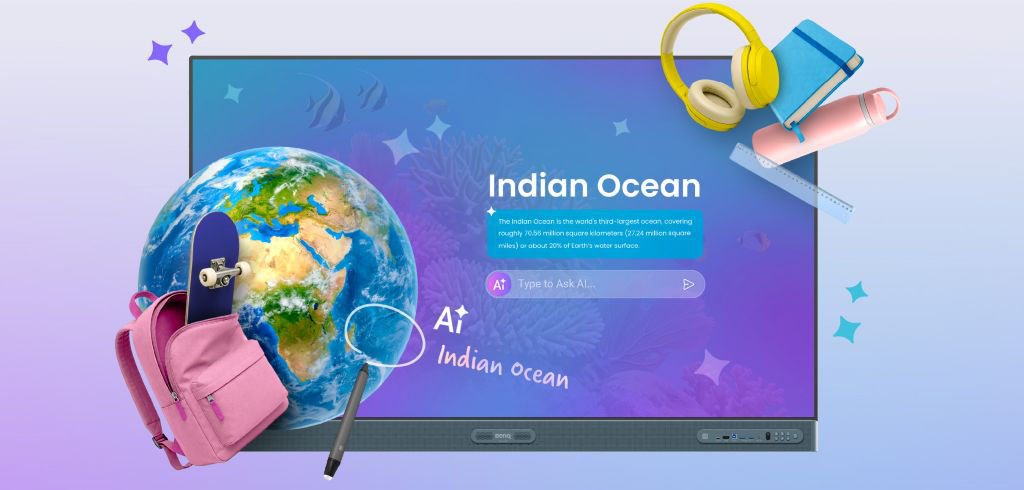 AI-powered Interactive Displays for education