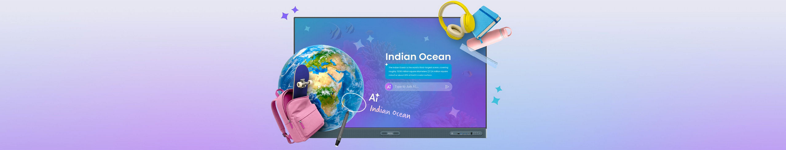AI-powered Interactive Displays for education