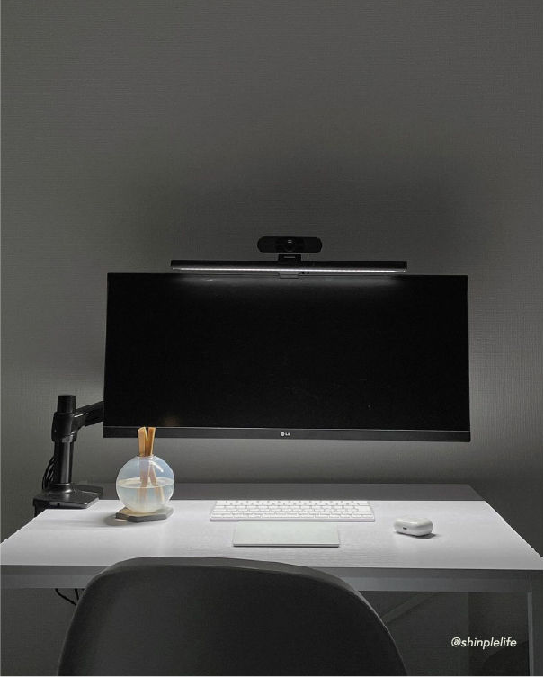 Lampe pince de bureau DELTA Noir - Lampe de bureau BUT