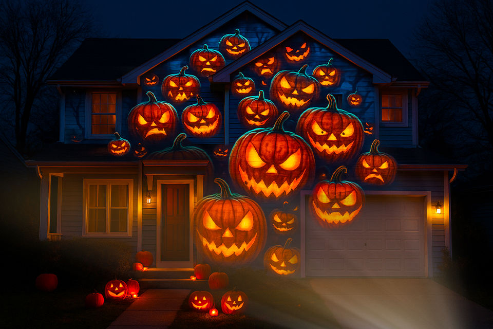 BenQ’s Vivid and Color-Accurate Projectors for Halloween House Mapping