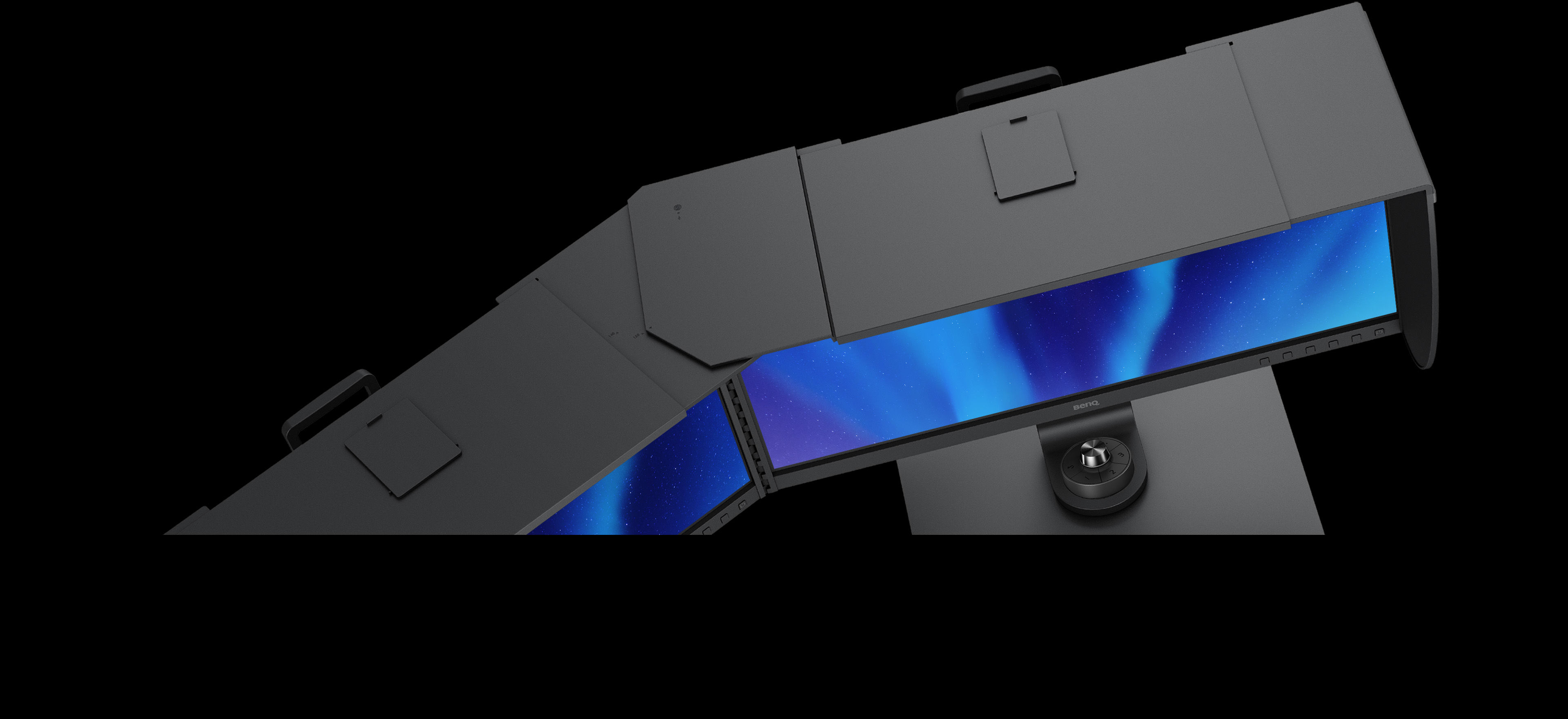 BenQ PhotoVue Monitors with professionally-calibrated, less glare and less reflection