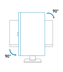 BenQ ergonomic design for pivoting