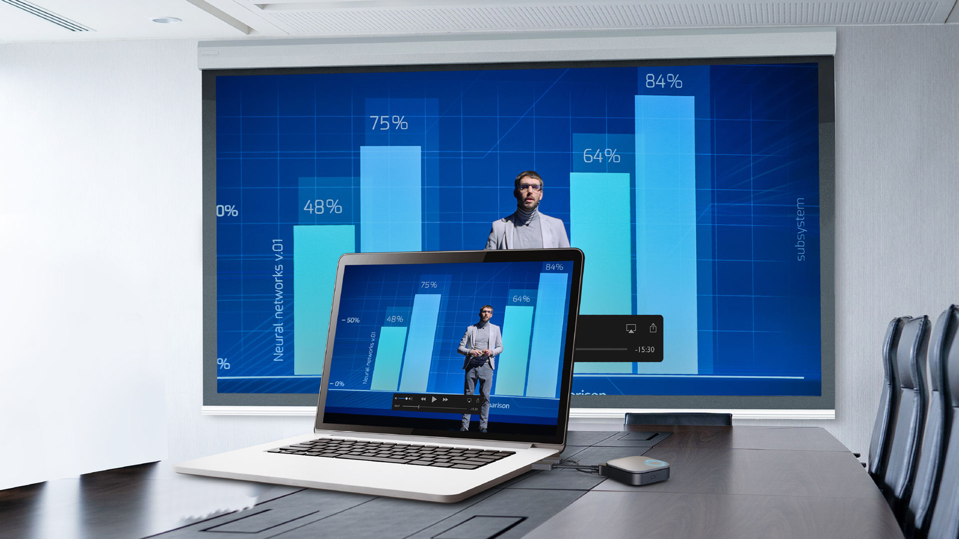 高級演算法，流暢播放無線影音