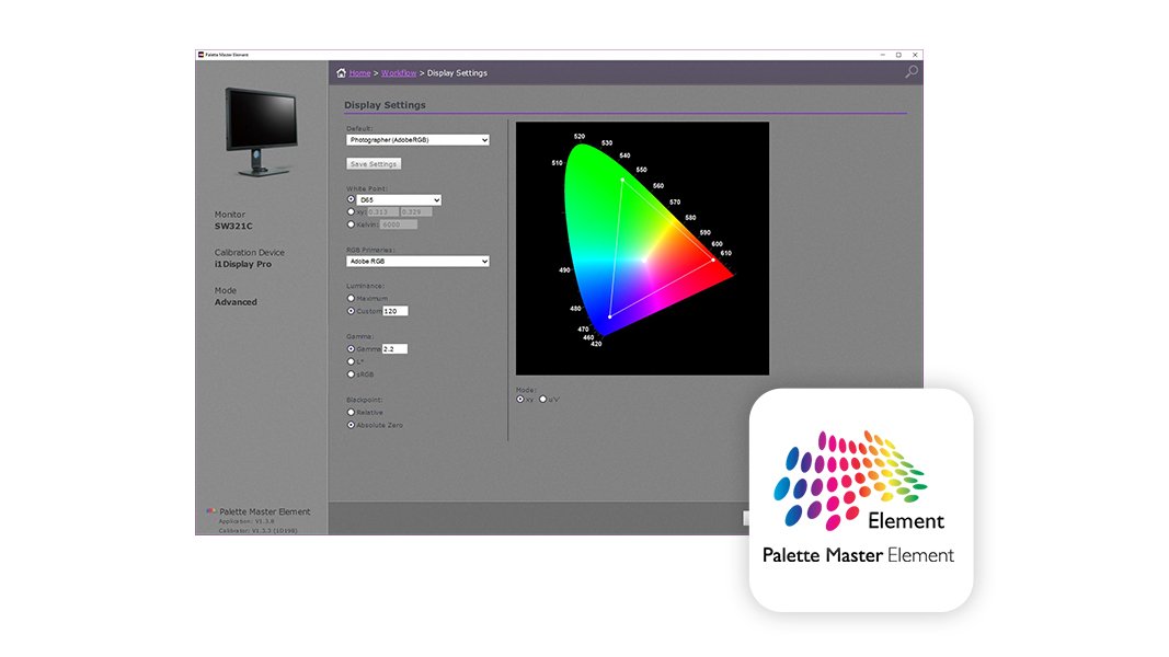 Palette Master Element | BenQ Monitor Software