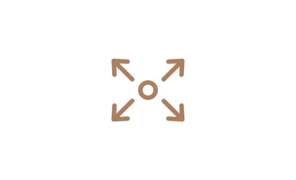 Vier-Ecken-Einstellung