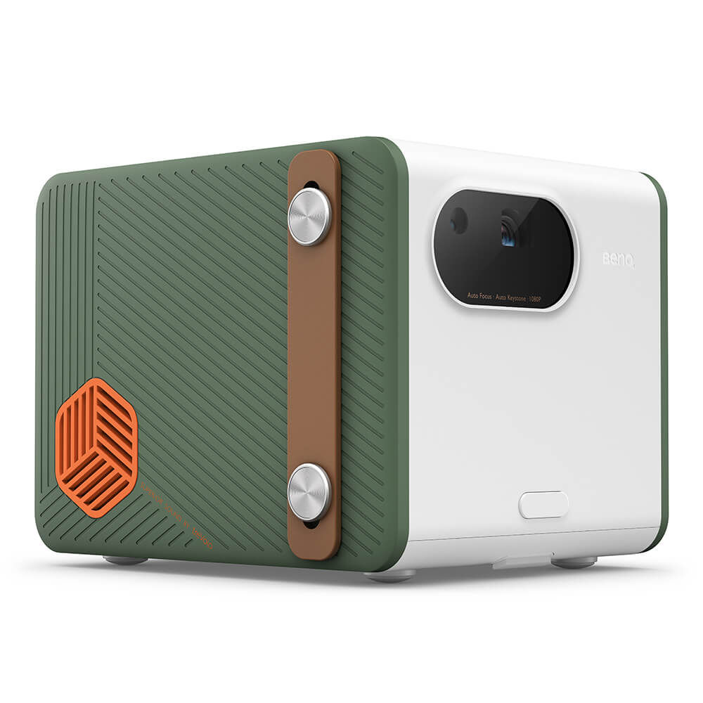 GS50 Refurbished | 1080p Outdoor Projector with 2.1 CH Bluetooth Speakers, IPX2