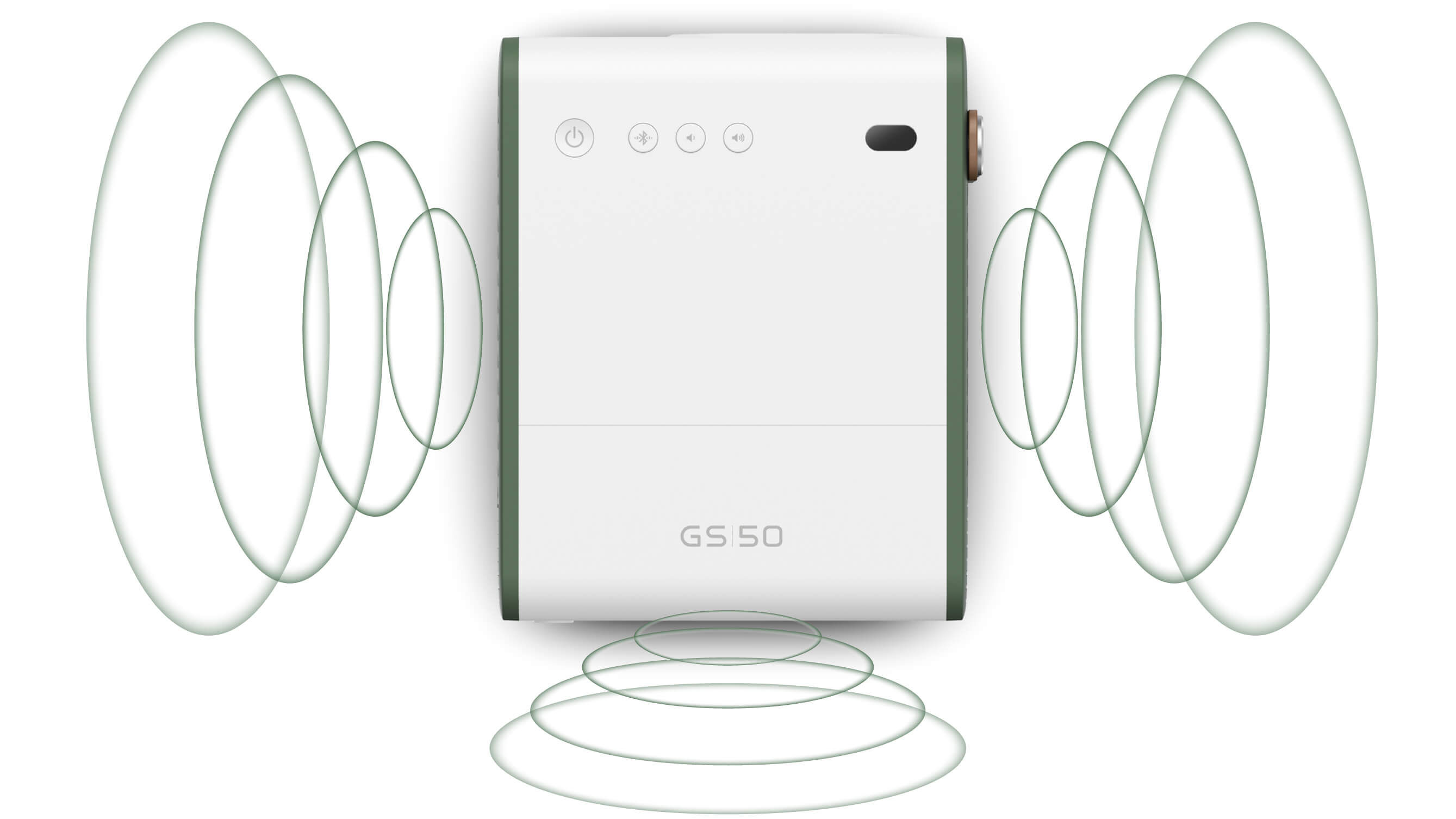 GS50 Portabler Projektor Bass