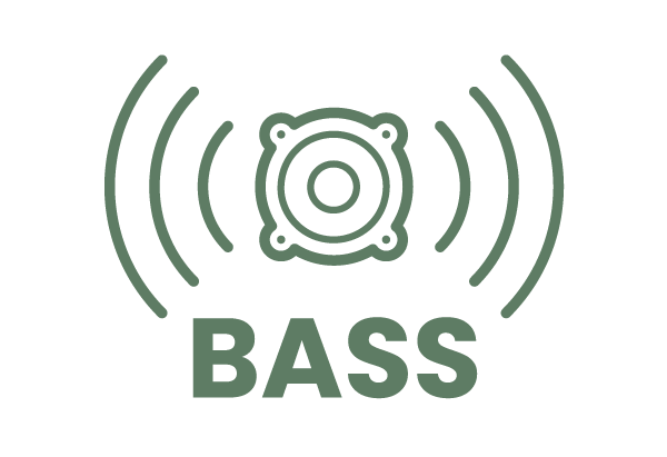 Bluetooth-Lautsprecher mit zusätzlichem Bass