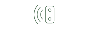 Pictogram voor automatisch leegmaken