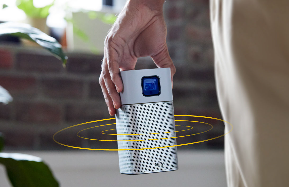 geluid Afhankelijkheid Interactie GV1 | Mini Portable Video Projector with Bluetooth Speaker | BenQ US