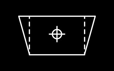 自動垂直梯形修正