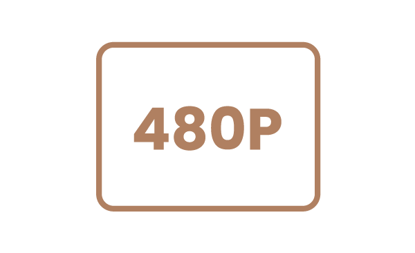 480p und 200 ANSI Lumen