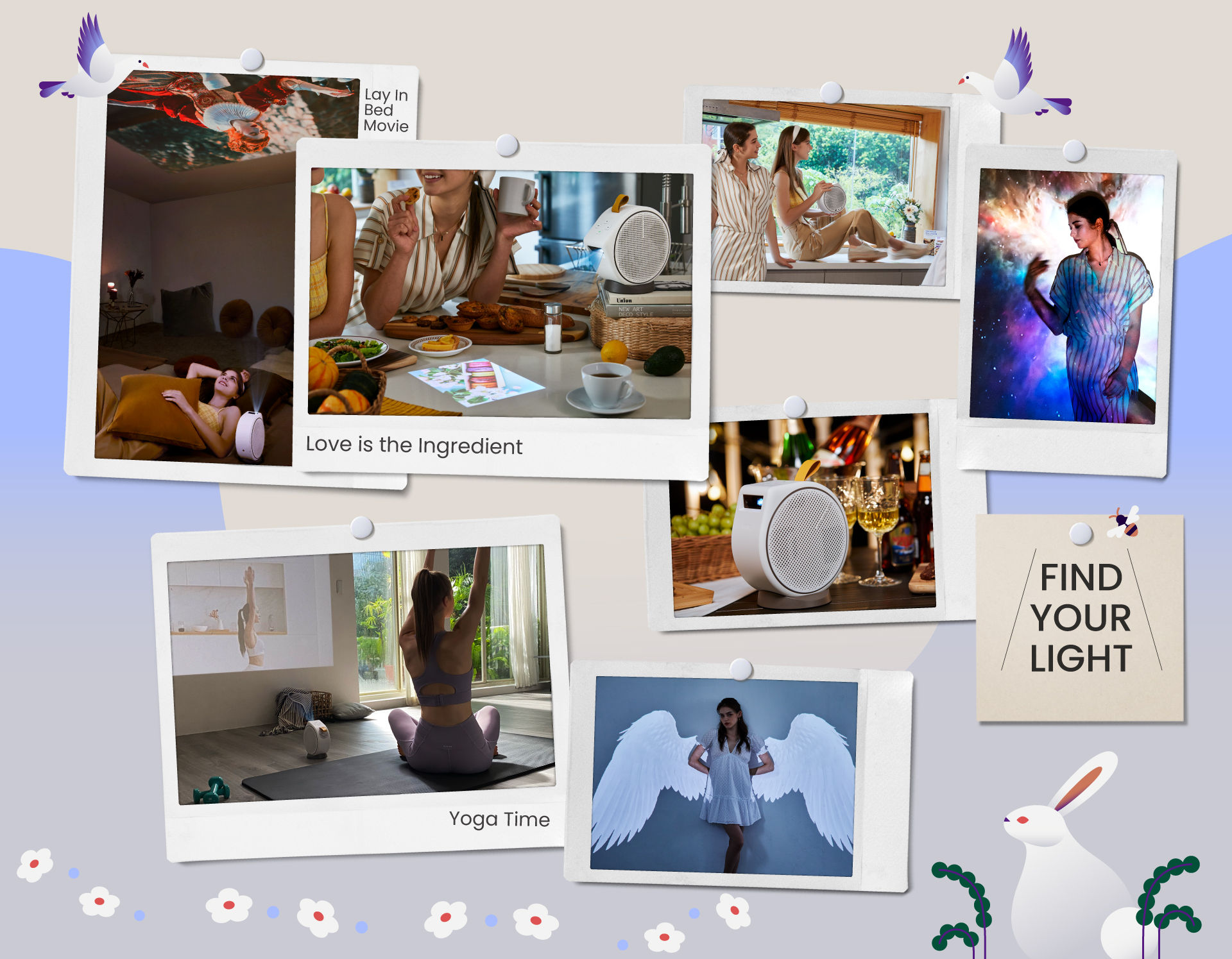 BenQ portable projector GV30 is equipped with various modes, which broadens projection to match your lifestyle.