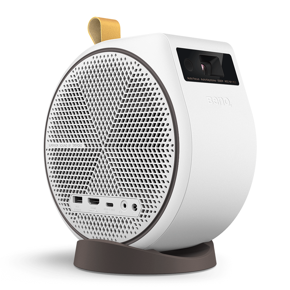 GV31 Refurbished | 1080p Portable Smart Projector with Built-in Netflix and Wireless Speakers
