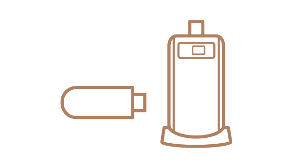 Datenübertragung und Auslesen von Medien von USB-C-Flash-Laufwerken