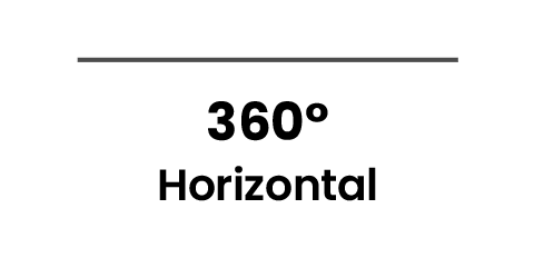 GV50 portable ceiling projector with 360° horizontal rotation