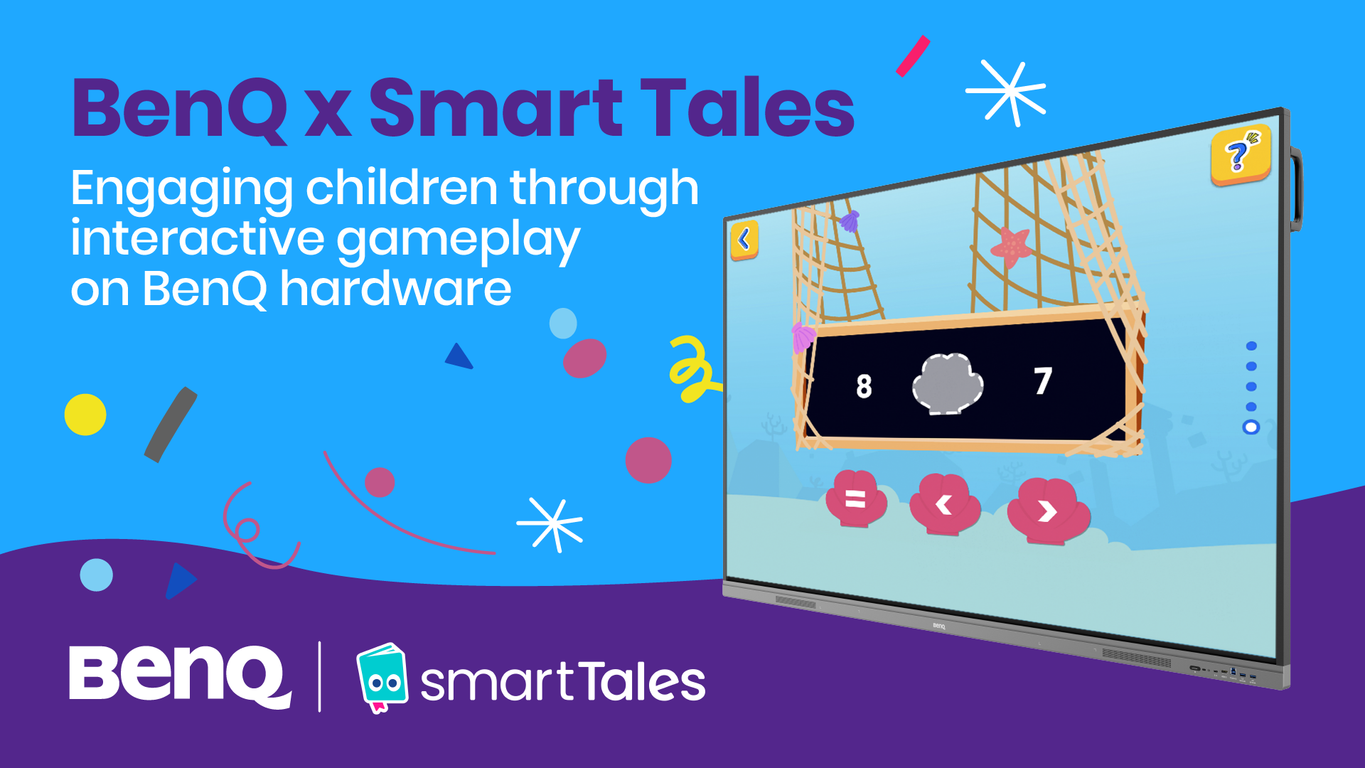 BenQ announces partnership with award-winning educational app provider, Marshmallow Games 