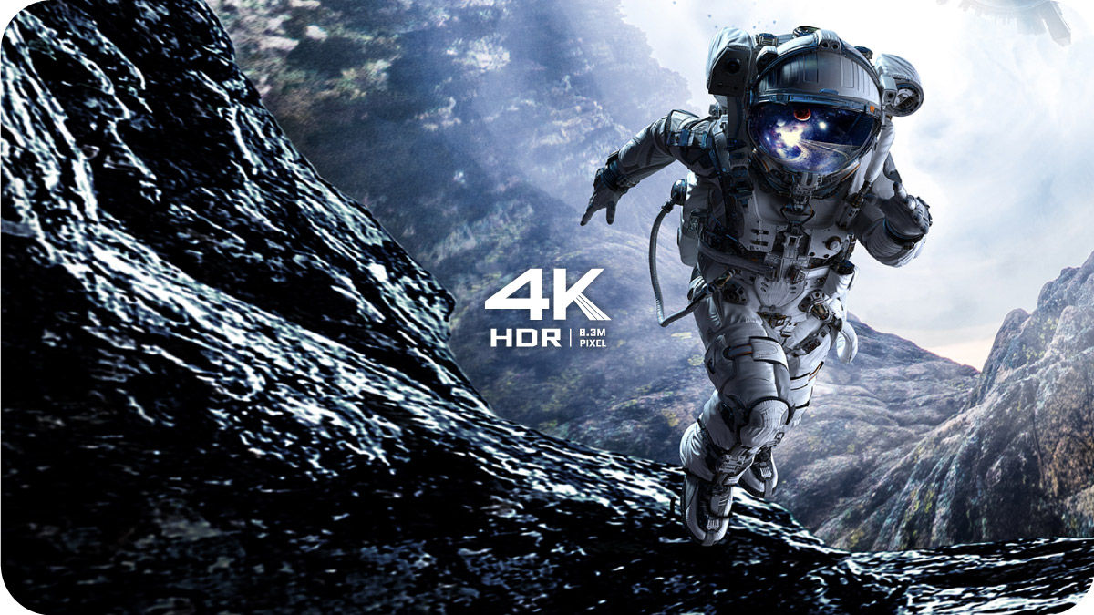 Ngỡ ngàng với 4K HDR