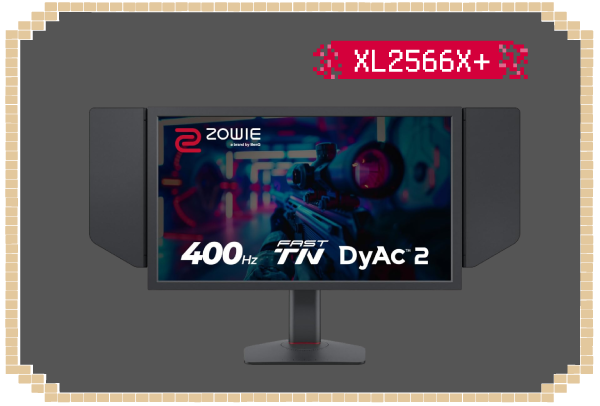 ZOWIE 專業電競螢幕 XL2566X+