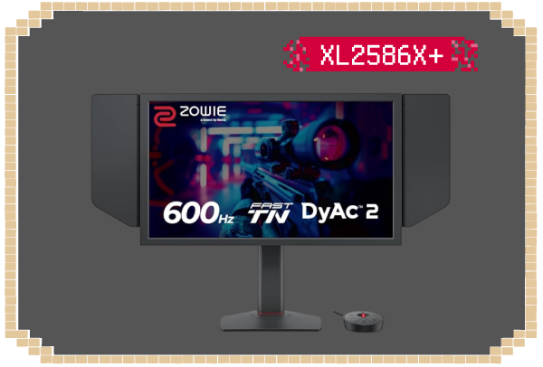 ZOWIE 專業電競螢幕 XL2586X+