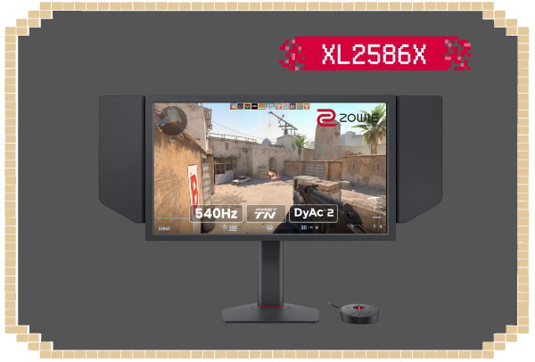 ZOWIE 專業電競螢幕 XL2586X
