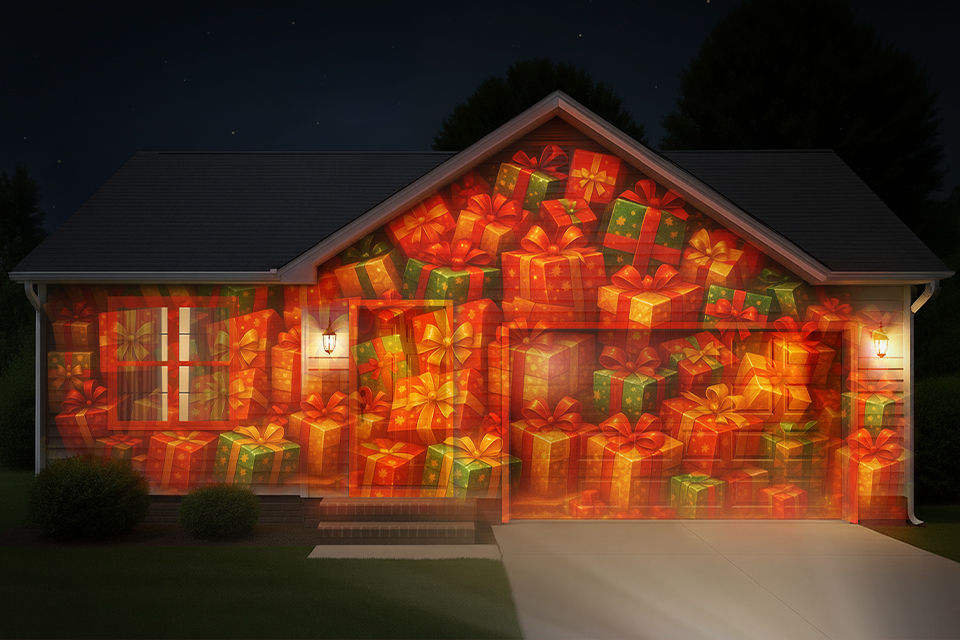 30ft Image with Built-in Short Throw with BenQ House Mapping Projectors