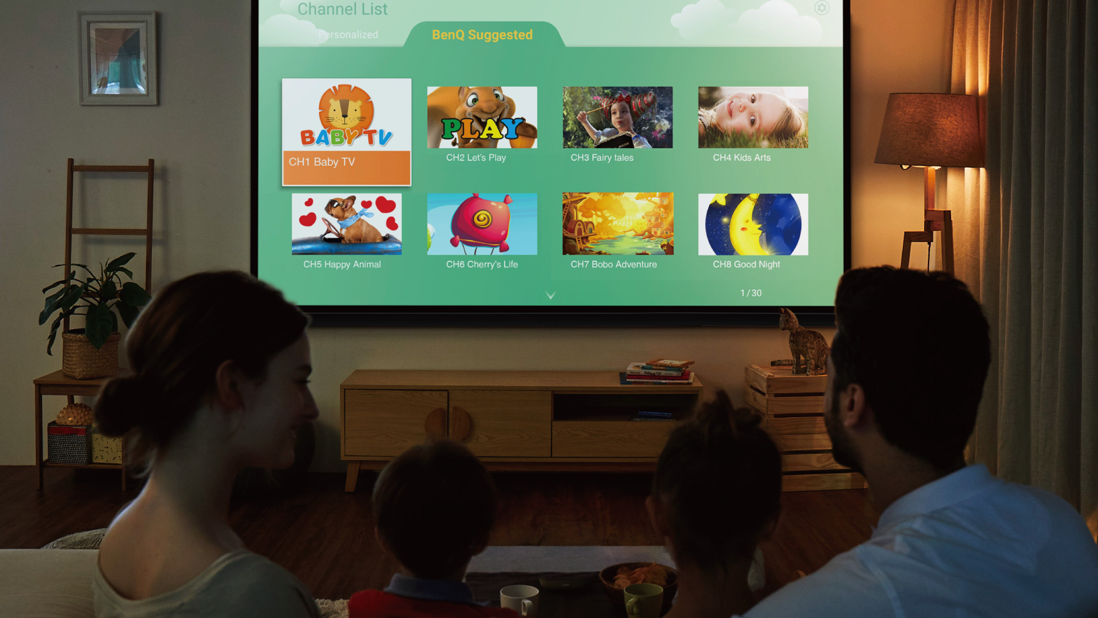 可為孩子篩選、把關，網路上影片內容