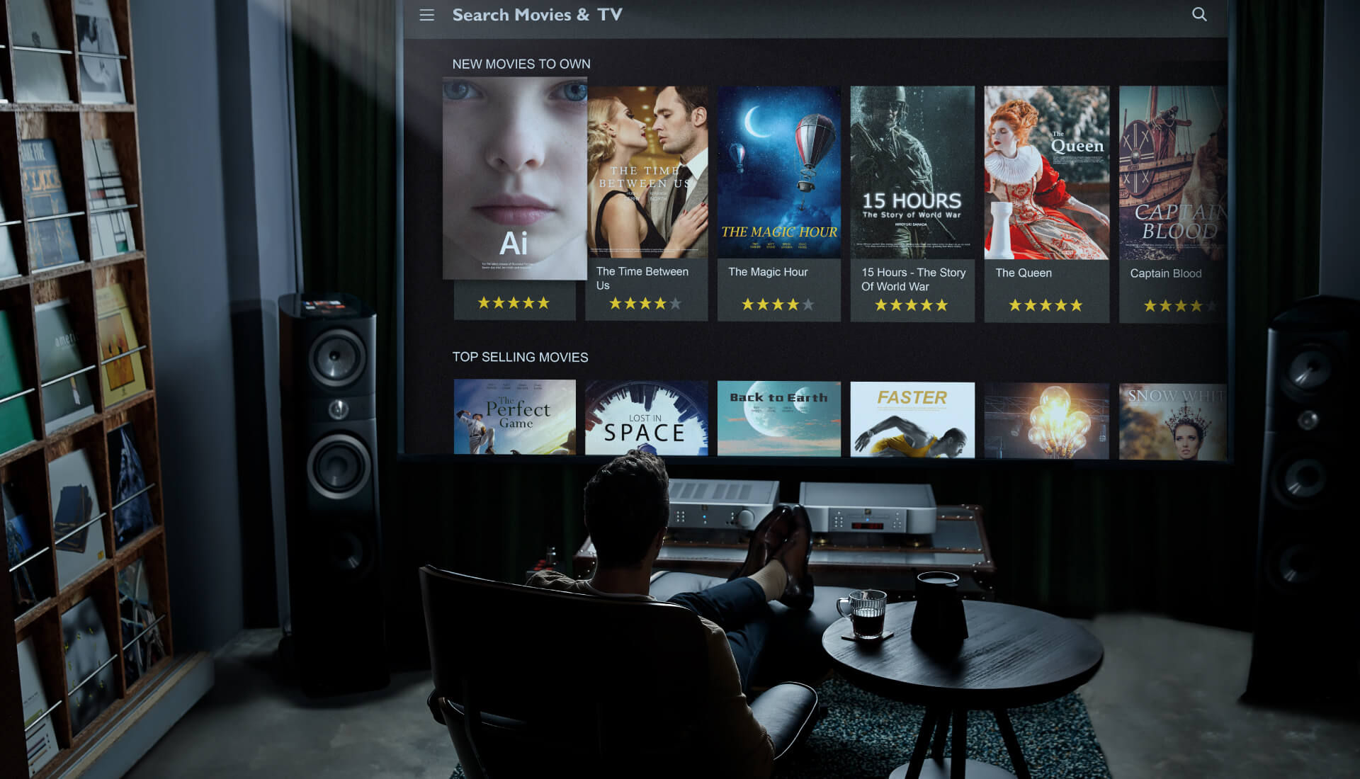 W2700 delivers the highest level of image accuracy to satisfy cinema fanatics’ taste