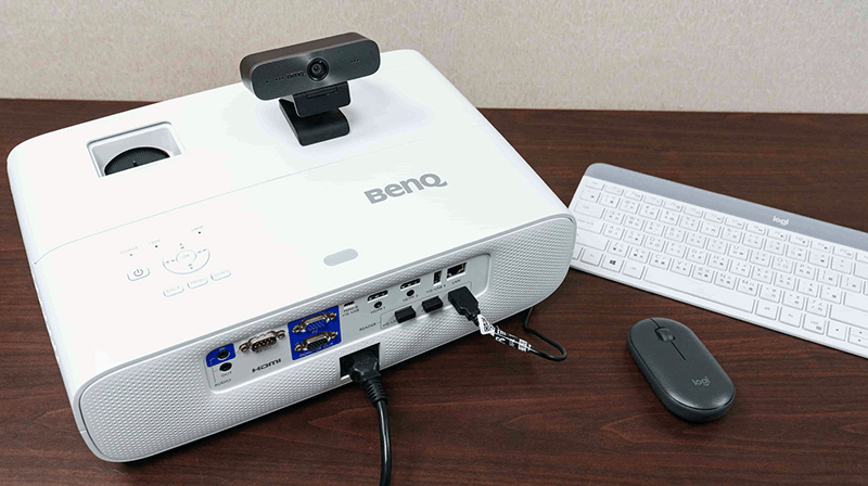 BenQ EH620 智慧無線會議室投影機開箱：首創內建 Windows 作業系統，免接電腦就能遠距開會、整合雲端服務的混合辦公神器！