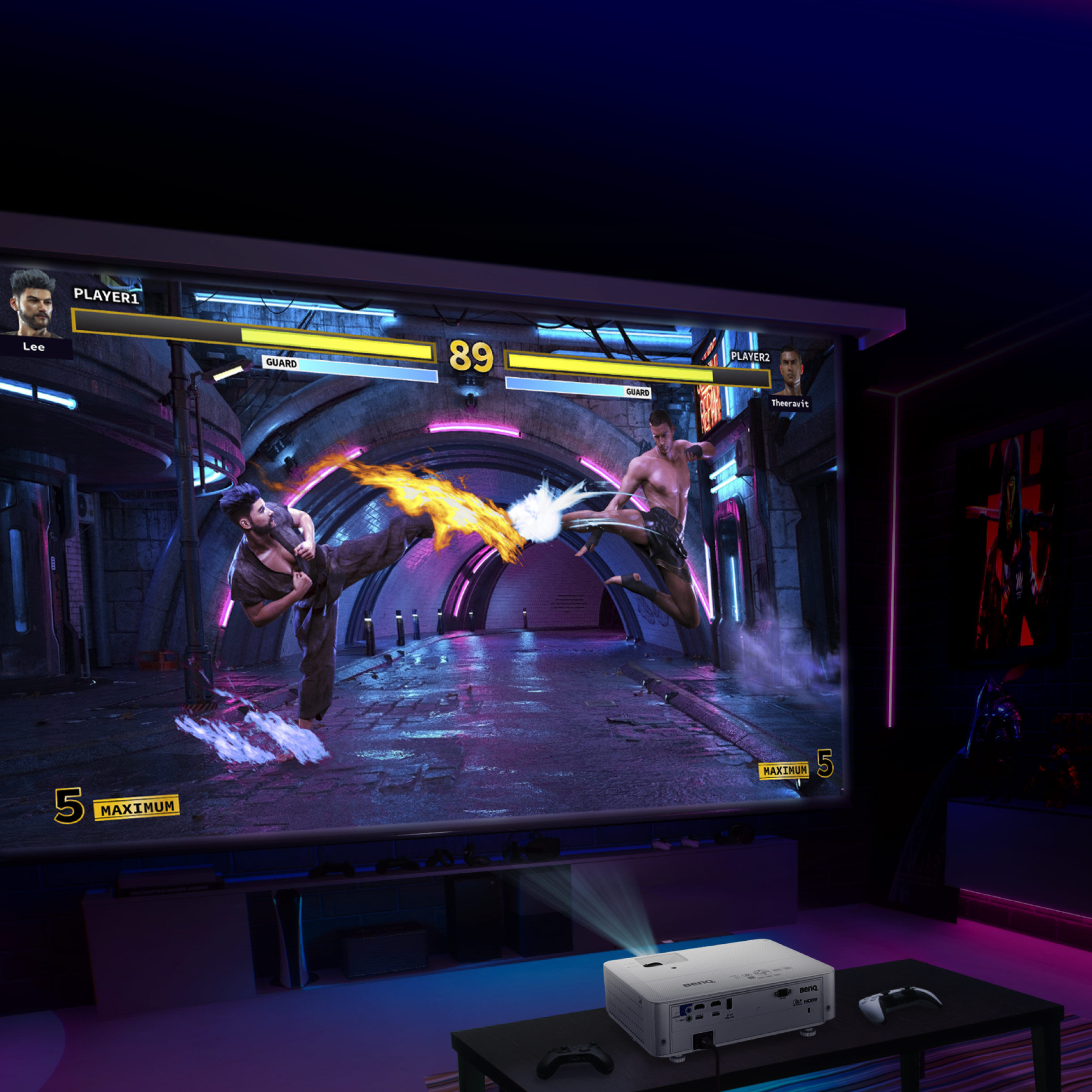 Gamers, rejoice! BenQ unveils 120Hz 4K OLED monitor and portable gaming  projectors