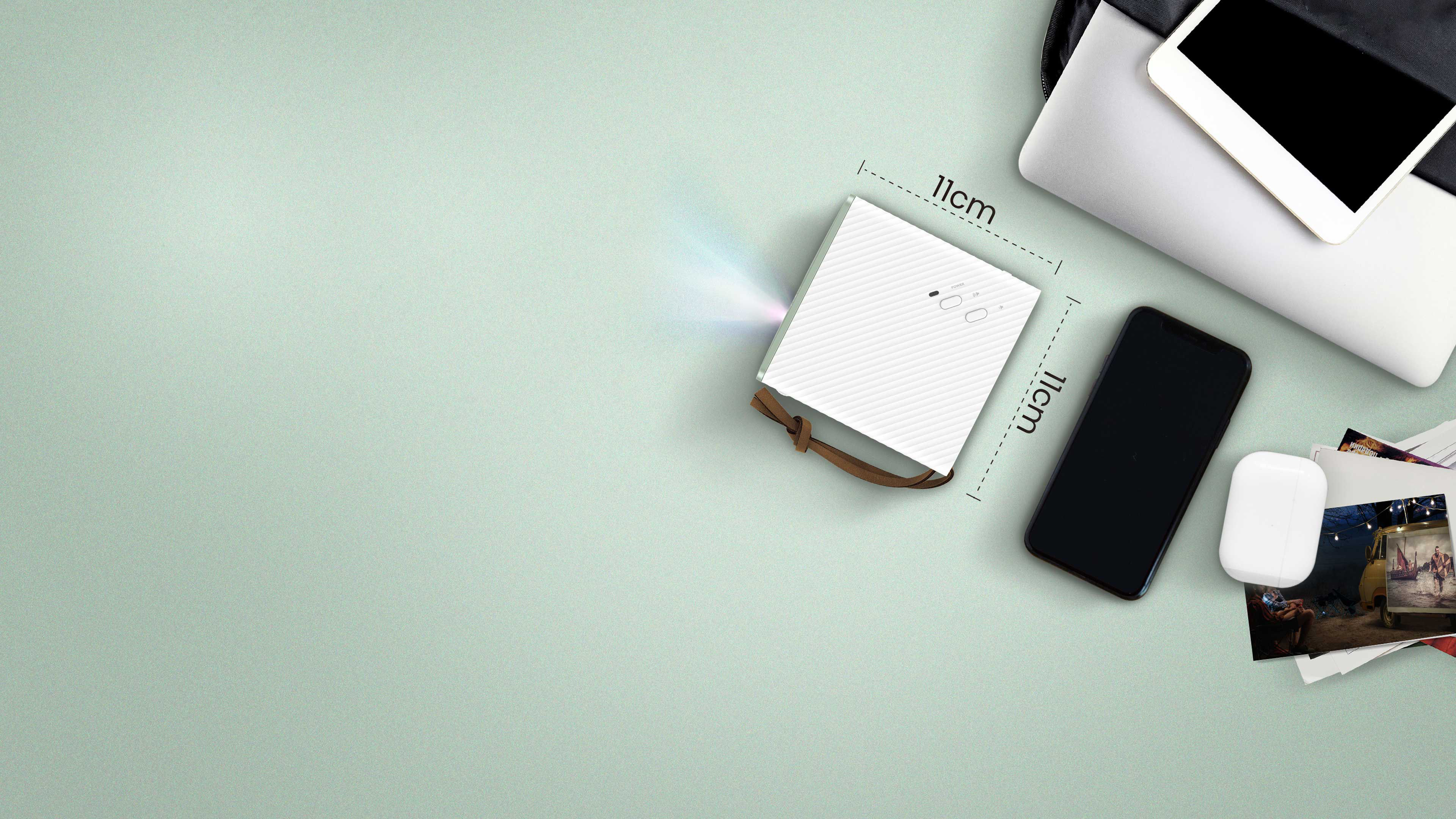 影音俱佳的口袋百吋劇院 行動微型投影機 GV10