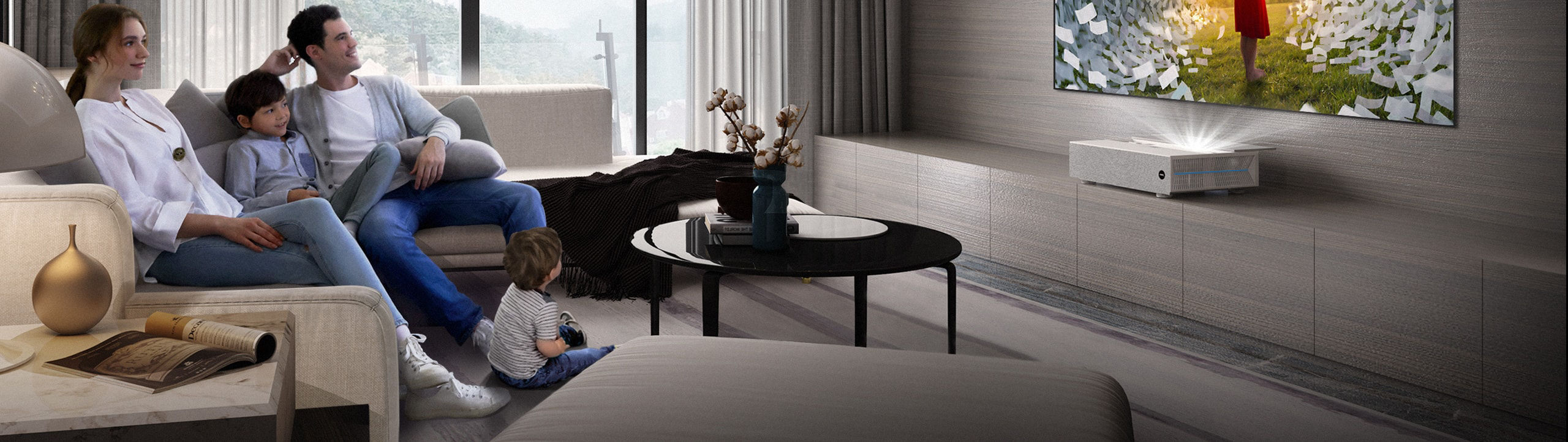 BenQ 雷射電視V6000-這就是我要的100分家庭生活​