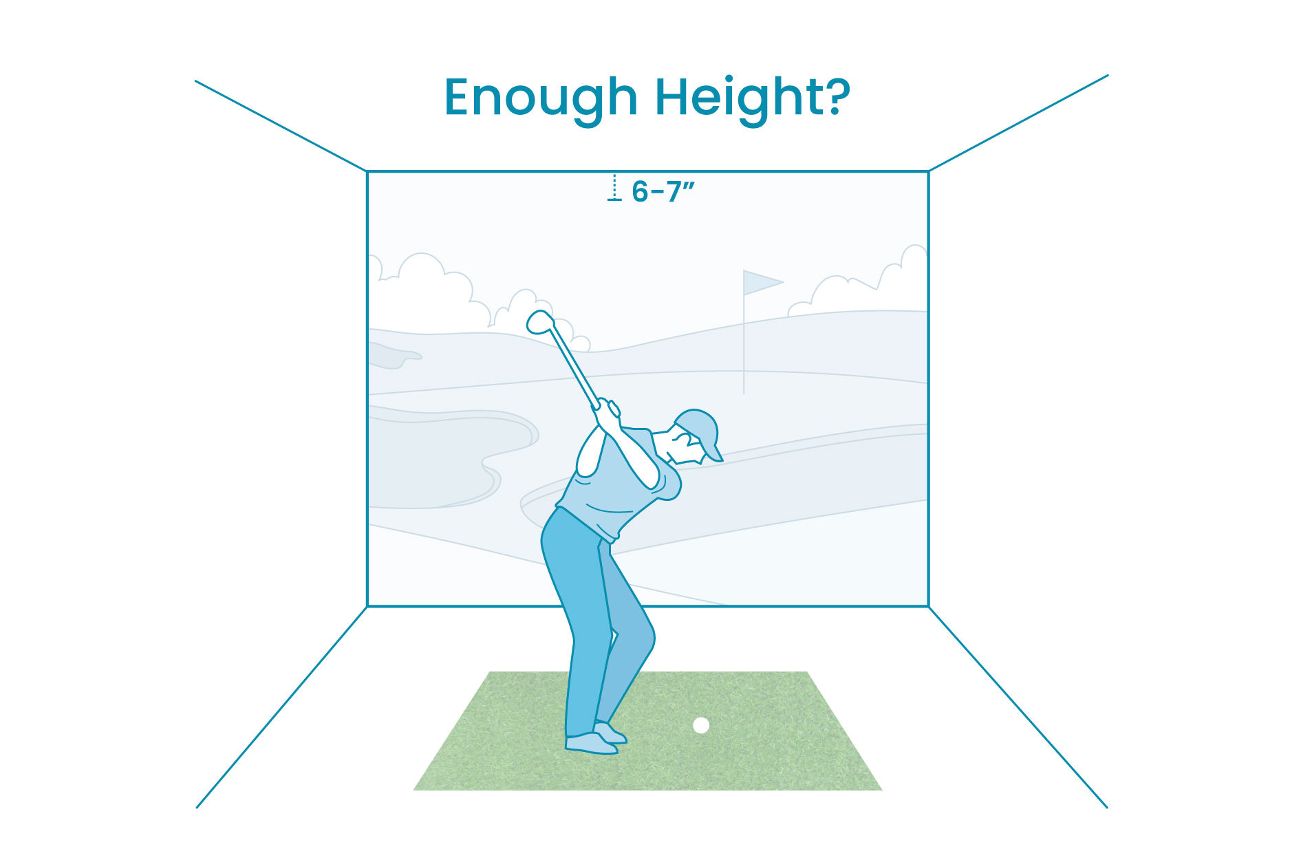 How to Choose a Golf Impact Screen Material - Carl's Place