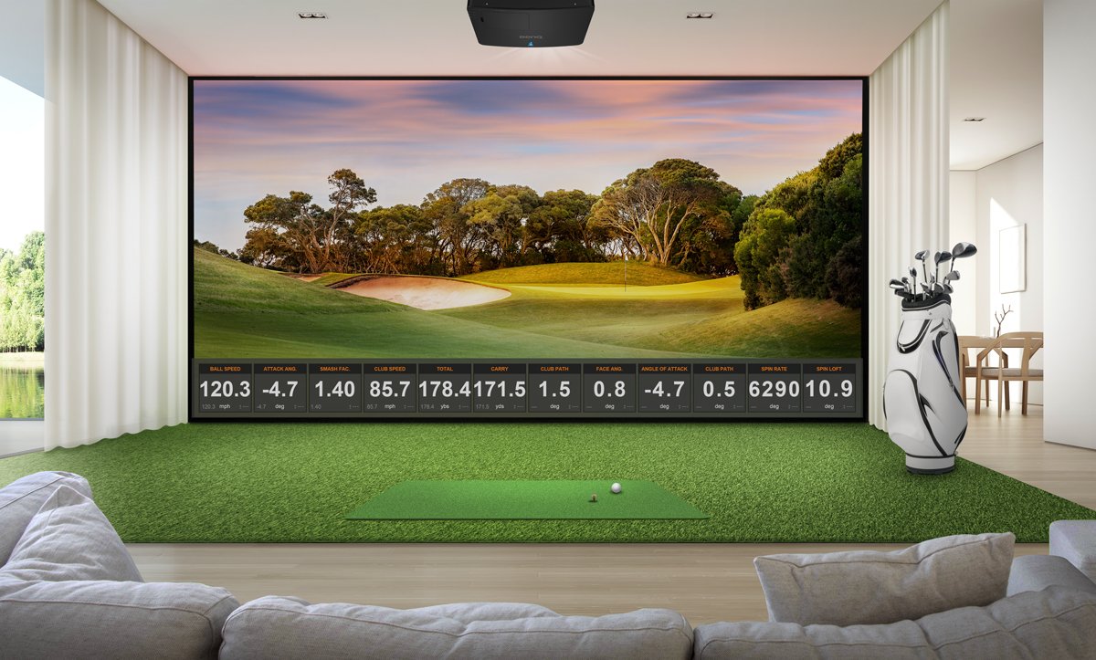 BenQ LK936ST for home golf and home theater