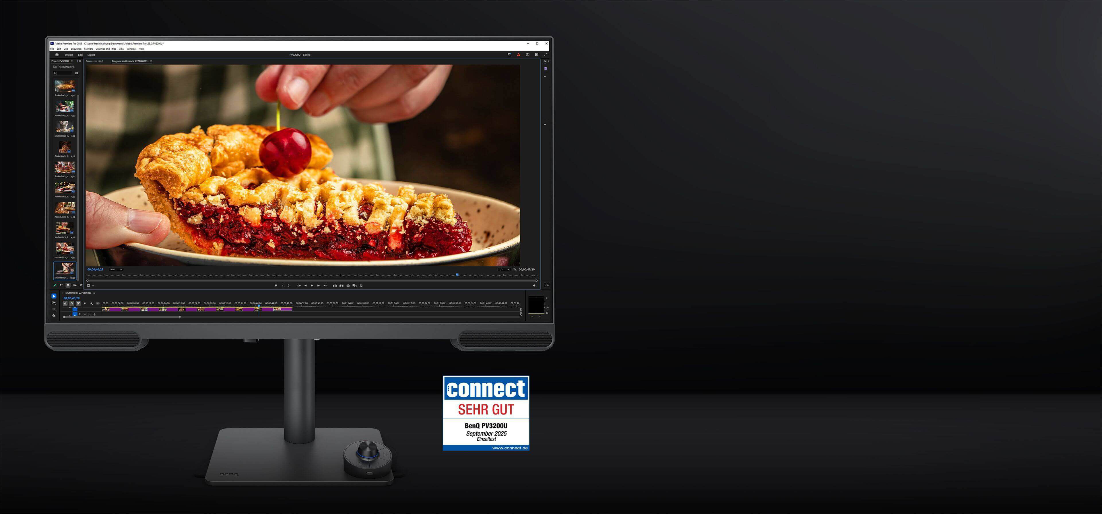 4K Monitor von BenQ: PV3200U