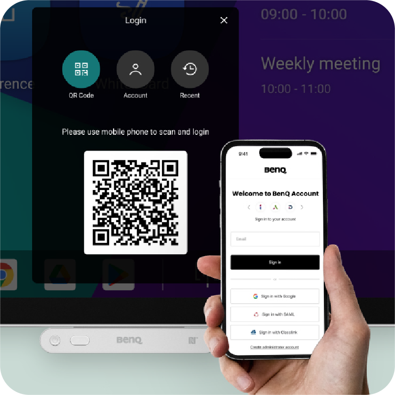 QR code support