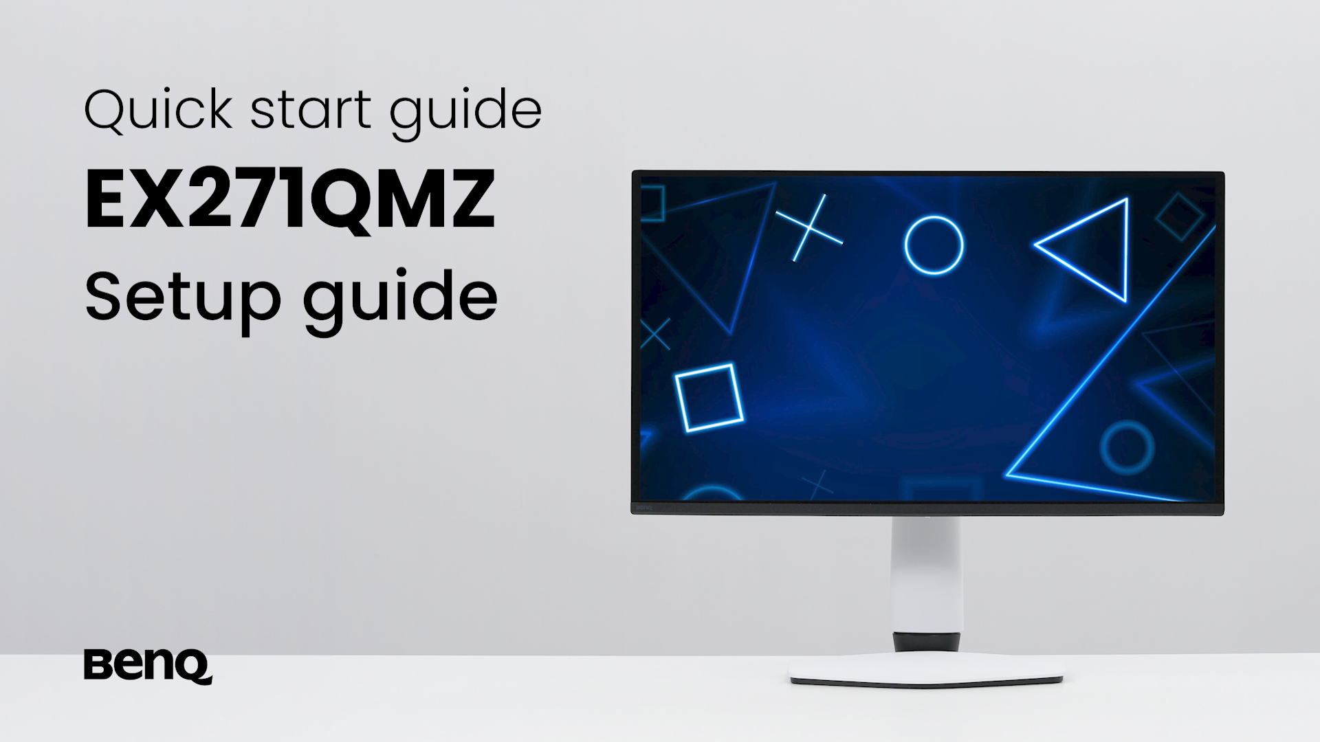 EX271QMZ setup guide thumbnail