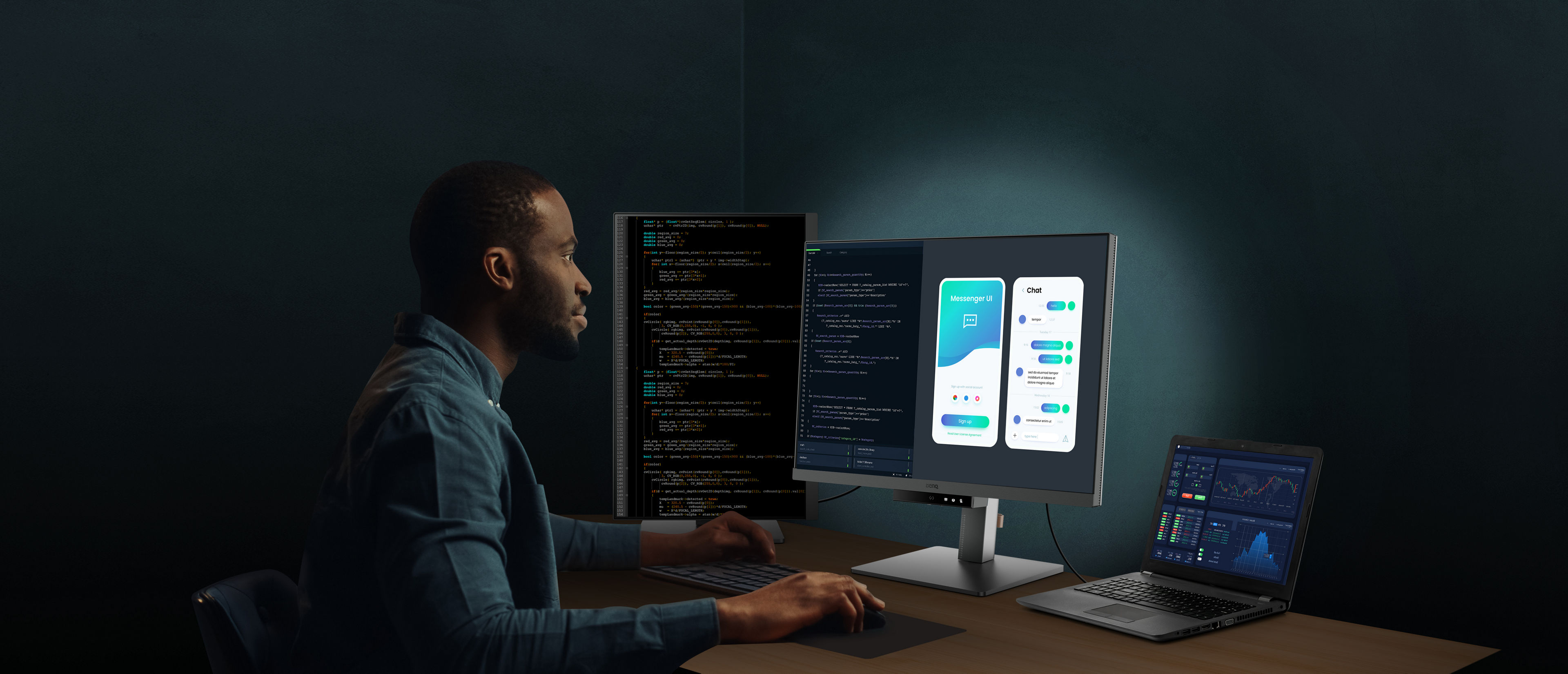 BenQ RD Series vertical monitor for programming