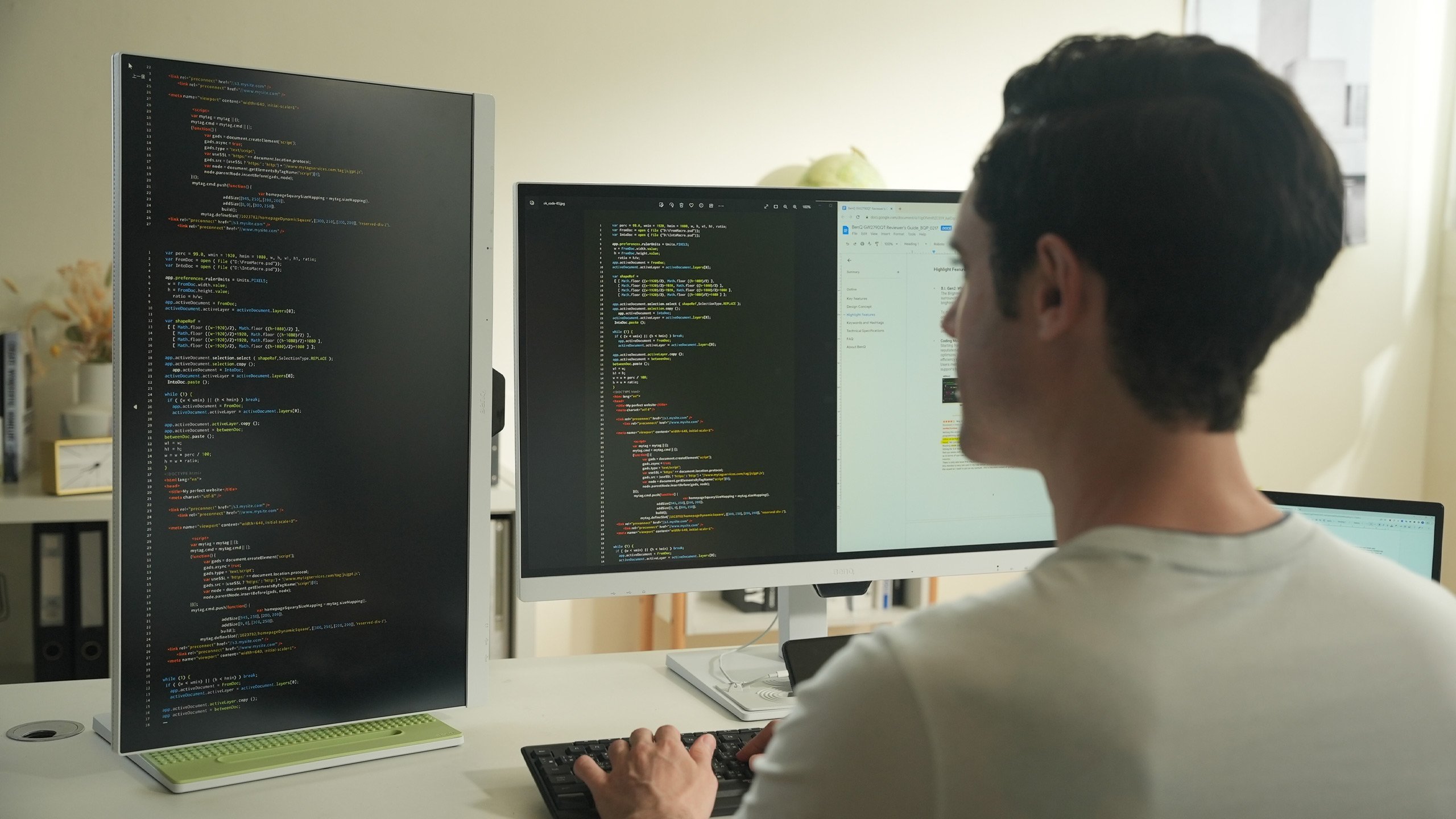 BenQ Coding Mode for an Immersive Coding Experience