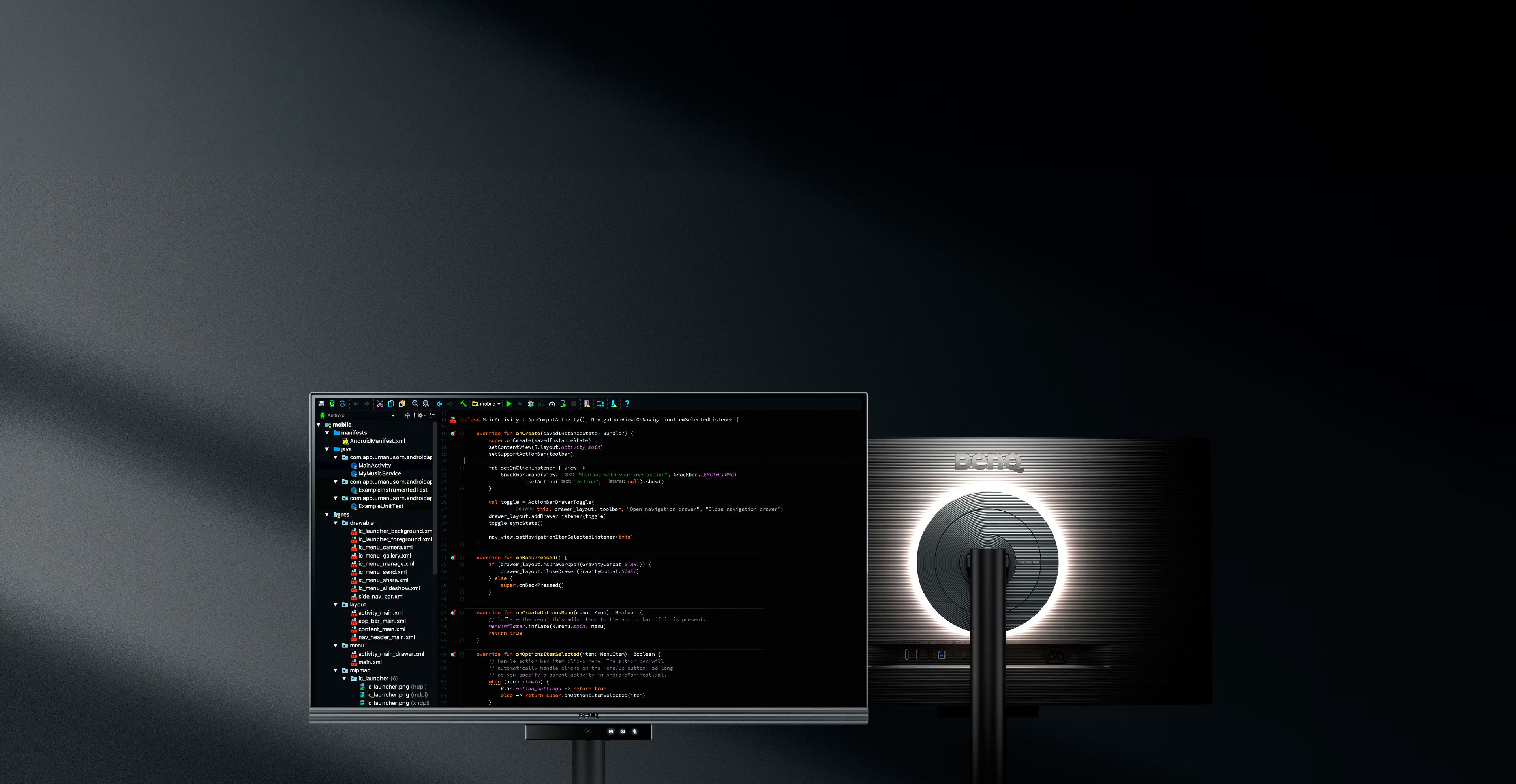 Illuminate your logic and ship code with perfect focus with BenQ Programming Monitor RD Series