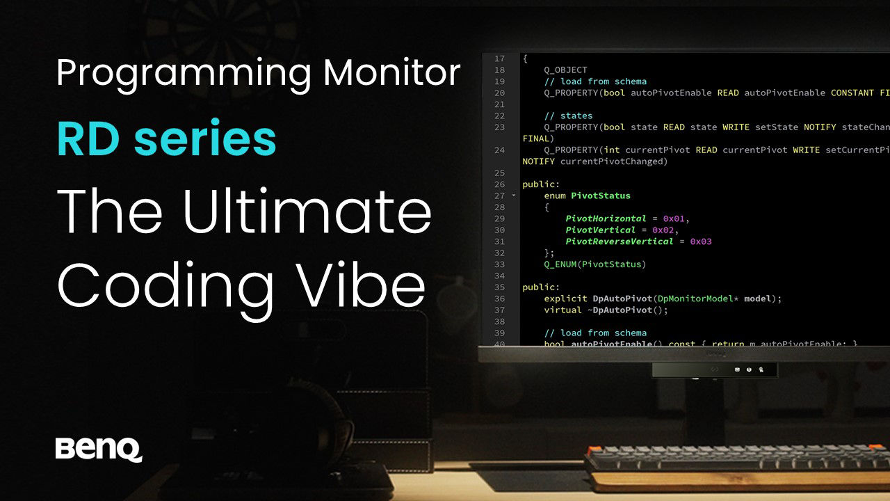 BenQ Programming Monitors for Coding