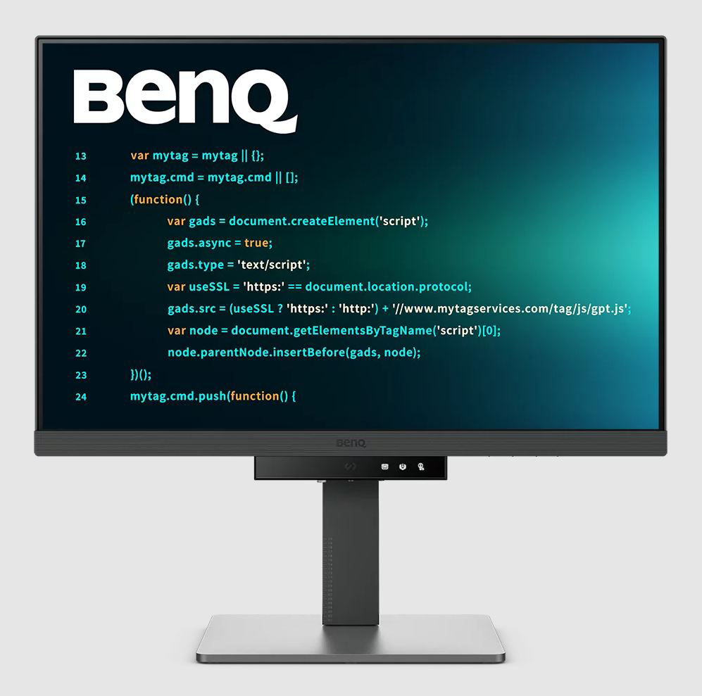 Monitoare BenQ Programming concepute special pentru mediul tău de codare. Ecran mat, Moduri de codificare, Îmbunătățiți spațiul de lucru pentru codare cu capacități reglabile de înălțime, înclinare, pivotare și pivotare pentru o eficiență și un confort optimi. 90W USB tip C, WQXGA