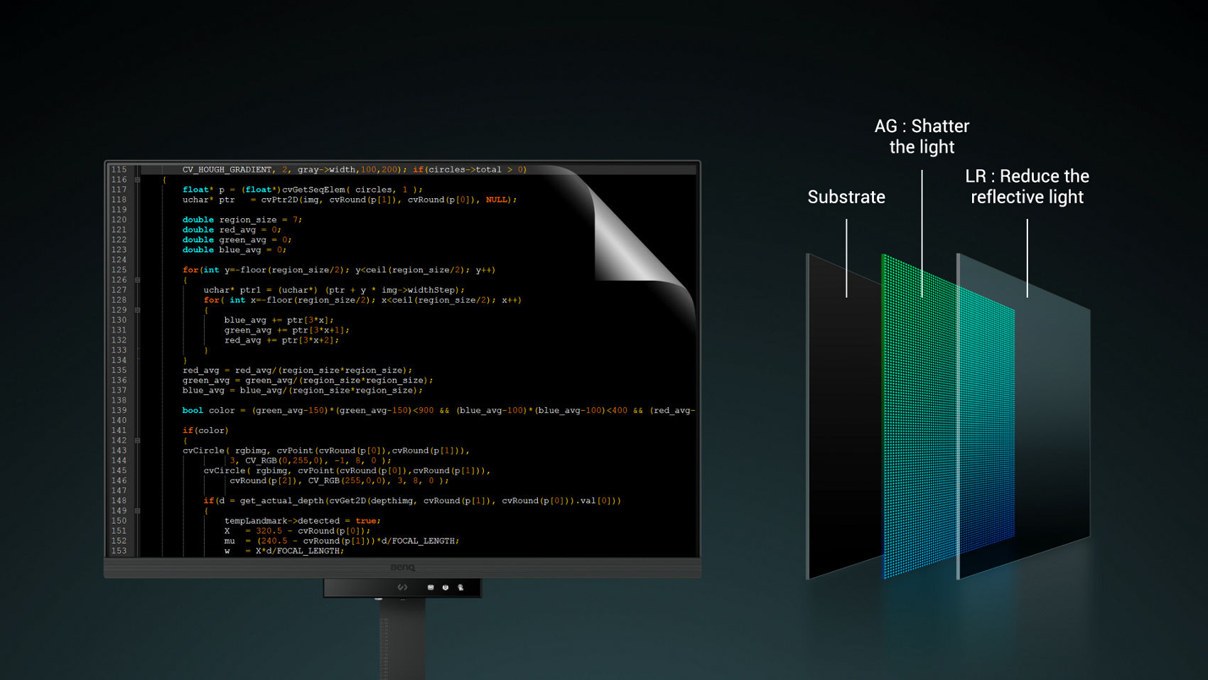BenQ RD series equipped with exclusive Nano Matte Panel unlocks peak productivity of programmers.