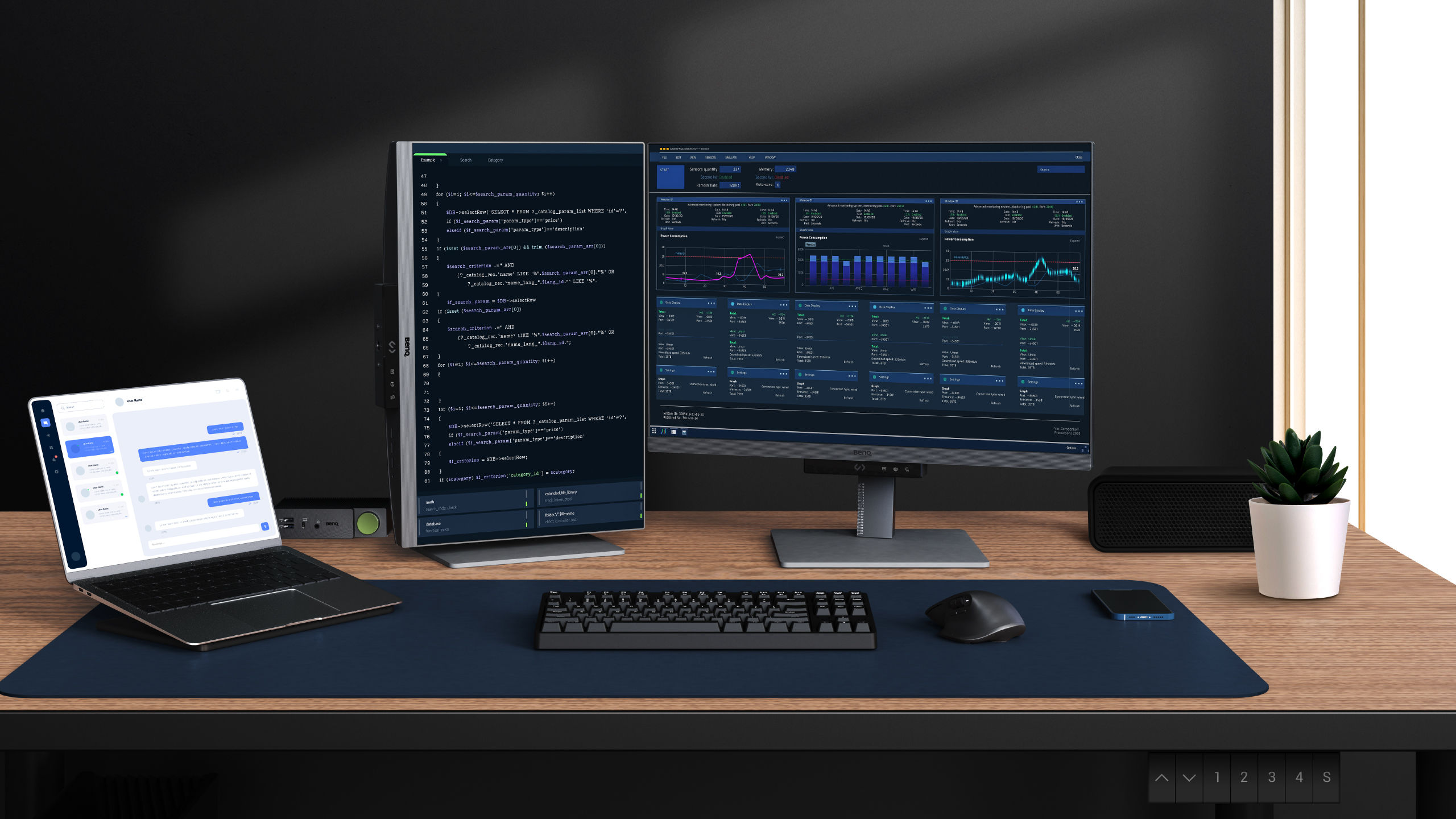 These exclusive features equip RD Series monitors to go beyond traditional display capabilities and provide a comprehensive solution tailored to programmers' unique needs. 