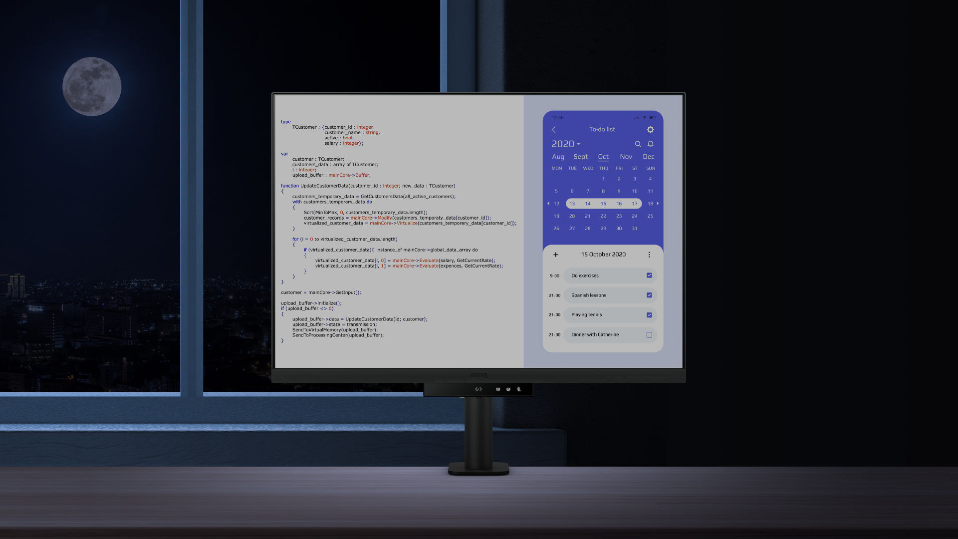 Discover enhanced eye protection with BenQ RD Series Night Hours Protection. Its intelligent ambient light detection and auto-switch capabilities require minimal user intervention, ensuring effortless and consistent eye care.